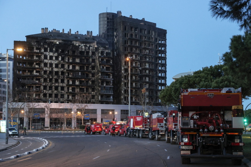 Φωτιά στη Βαλένθια: Βρέθηκε και δέκατο πτώμα στο καμένο συγκρότημα διαμερισμάτων