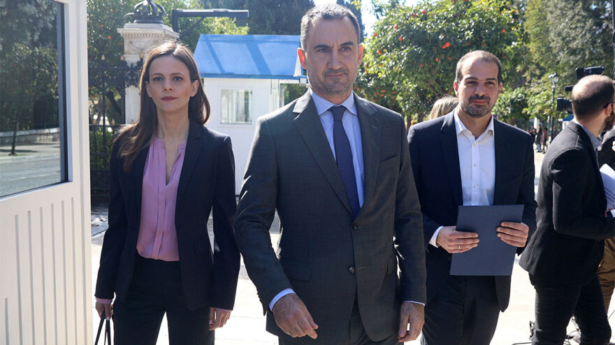 Την Σακελλαροπούλου συνάντησε ο Αλέξης Χαρίτσης