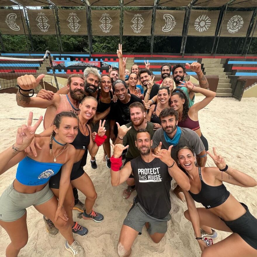 Γιώργος Λιανός: H φωτογραφία με τον Ροναλντίνιο στον Άγιο Δομίνικο