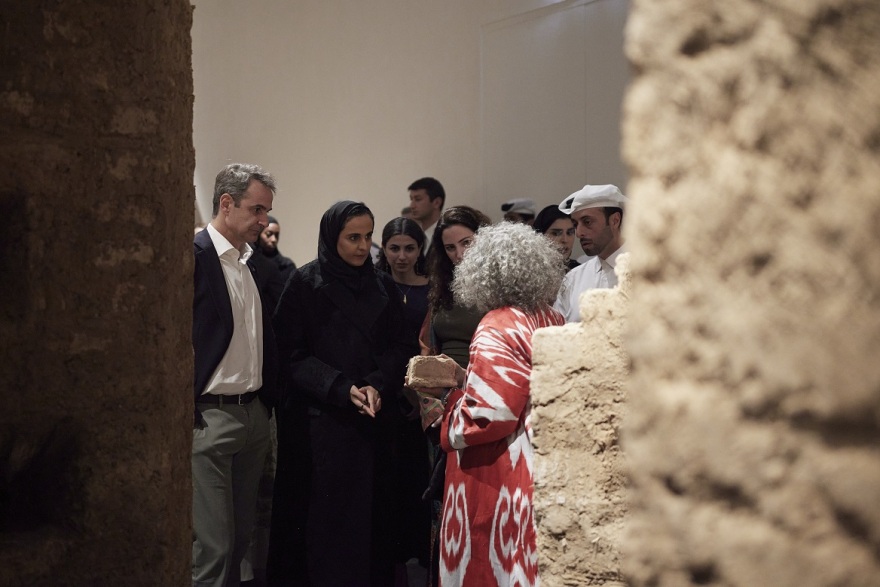 Η Μαρέβα Μητσοτάκη τιμώμενο πρόσωπο στην έκθεση Design Doha - Δείτε φωτογραφίες