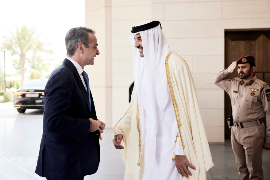 Κυριάκος Μητσοτάκης: Συναντήθηκε με τον Σεΐχη του Κατάρ Αλ Θάνι και απηύθυνε κάλεσμα για επενδύσεις