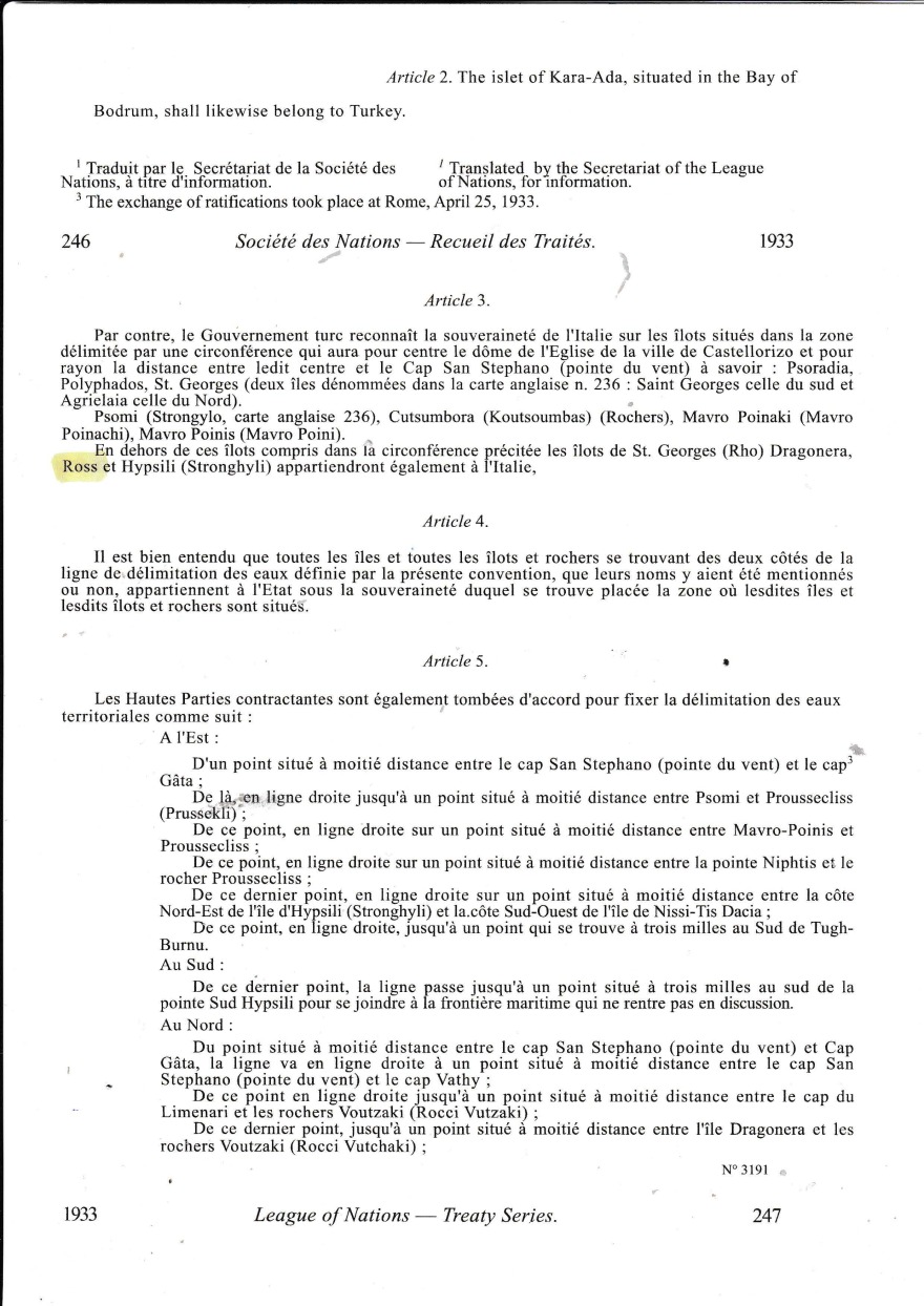 Δωδεκάνησα: Η ιταλοτουρκική συμφωνία που θέλει να ξεχάσει η Άγκυρα - Ποιες είναι οι ελληνικές βραχονησίδες