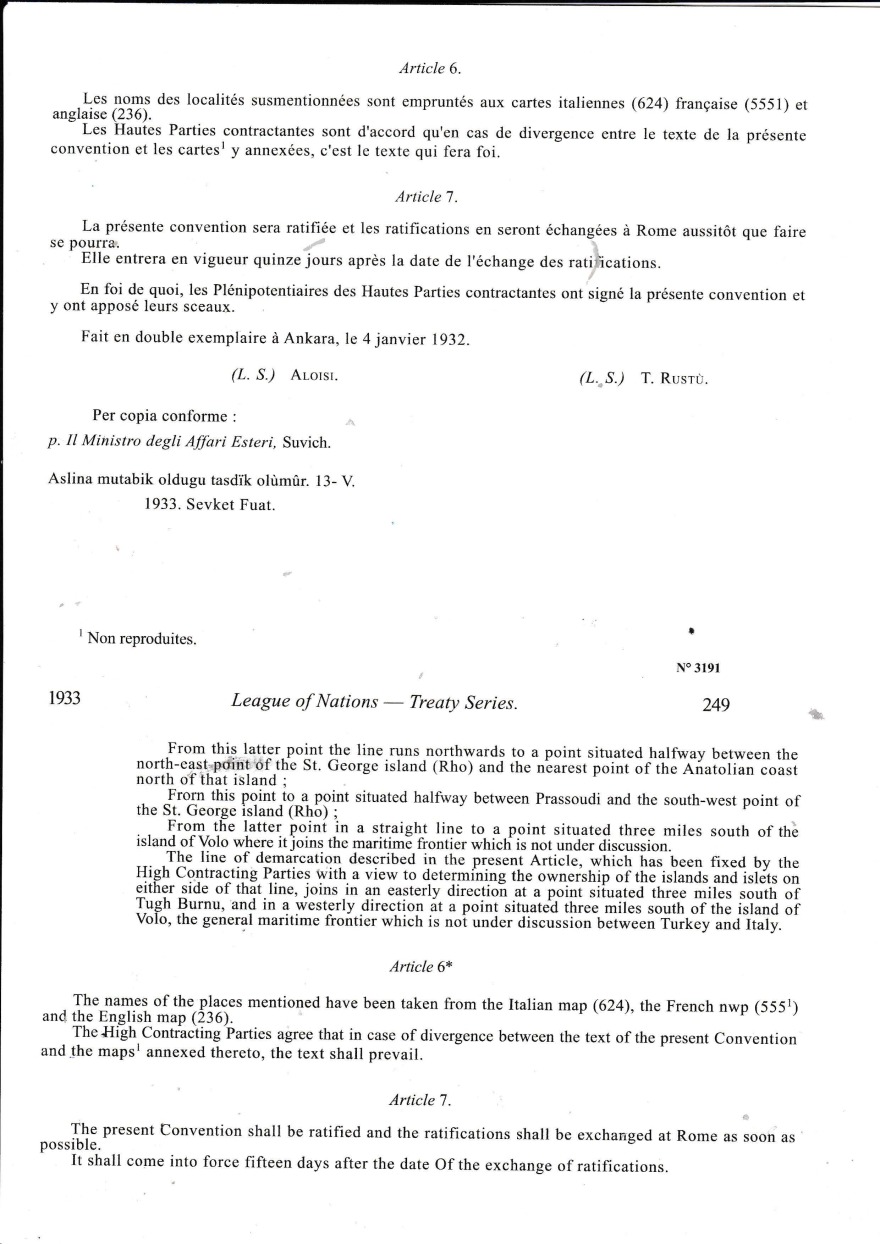 Δωδεκάνησα: Η ιταλοτουρκική συμφωνία που θέλει να ξεχάσει η Άγκυρα - Ποιες είναι οι ελληνικές βραχονησίδες