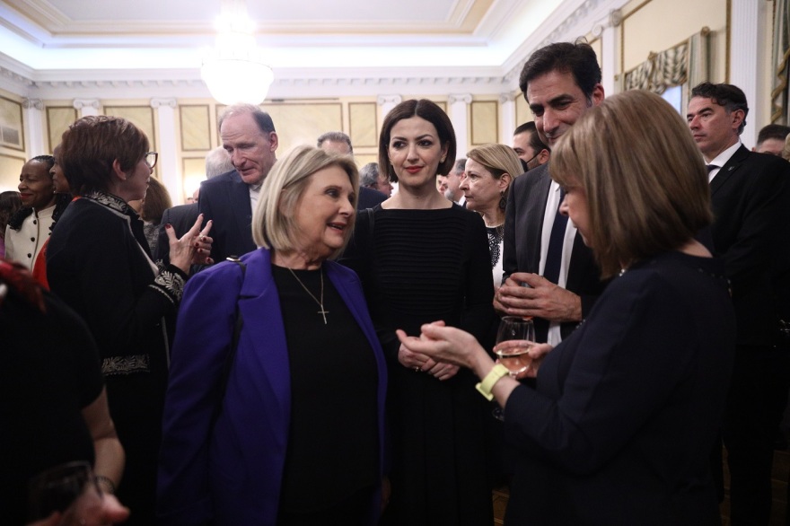 Δεξίωση προς τιμήν του διπλωματικού σώματος από την Πρόεδρο της Δημοκρατίας παρουσία Μητσοτάκη - Δείτε φωτογραφίες