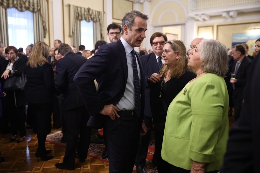 Δεξίωση προς τιμήν του διπλωματικού σώματος από την Πρόεδρο της Δημοκρατίας παρουσία Μητσοτάκη - Δείτε φωτογραφίες