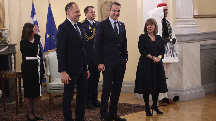 Δεξίωση προς τιμήν του διπλωματικού σώματος από την Πρόεδρο της Δημοκρατίας παρουσία Μητσοτάκη - Δείτε φωτογραφίες