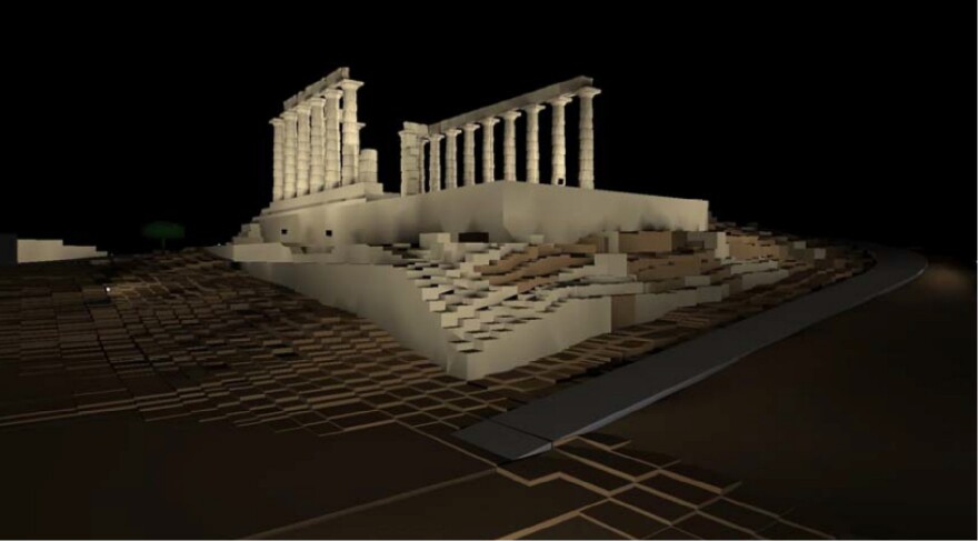 Ναός του Ποσειδώνα: Αποκτά νέο φωτισμό - Το σχέδιο του υπουργείου Πολιτισμού (φωτογραφίες)