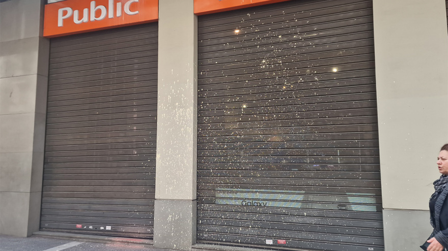 Θεσσαλονίκη: Με κατεύθυνση τα γραφεία του ΟΣΕ η πορεία μνήμης για τα Τέμπη - Δείτε φωτογραφίες