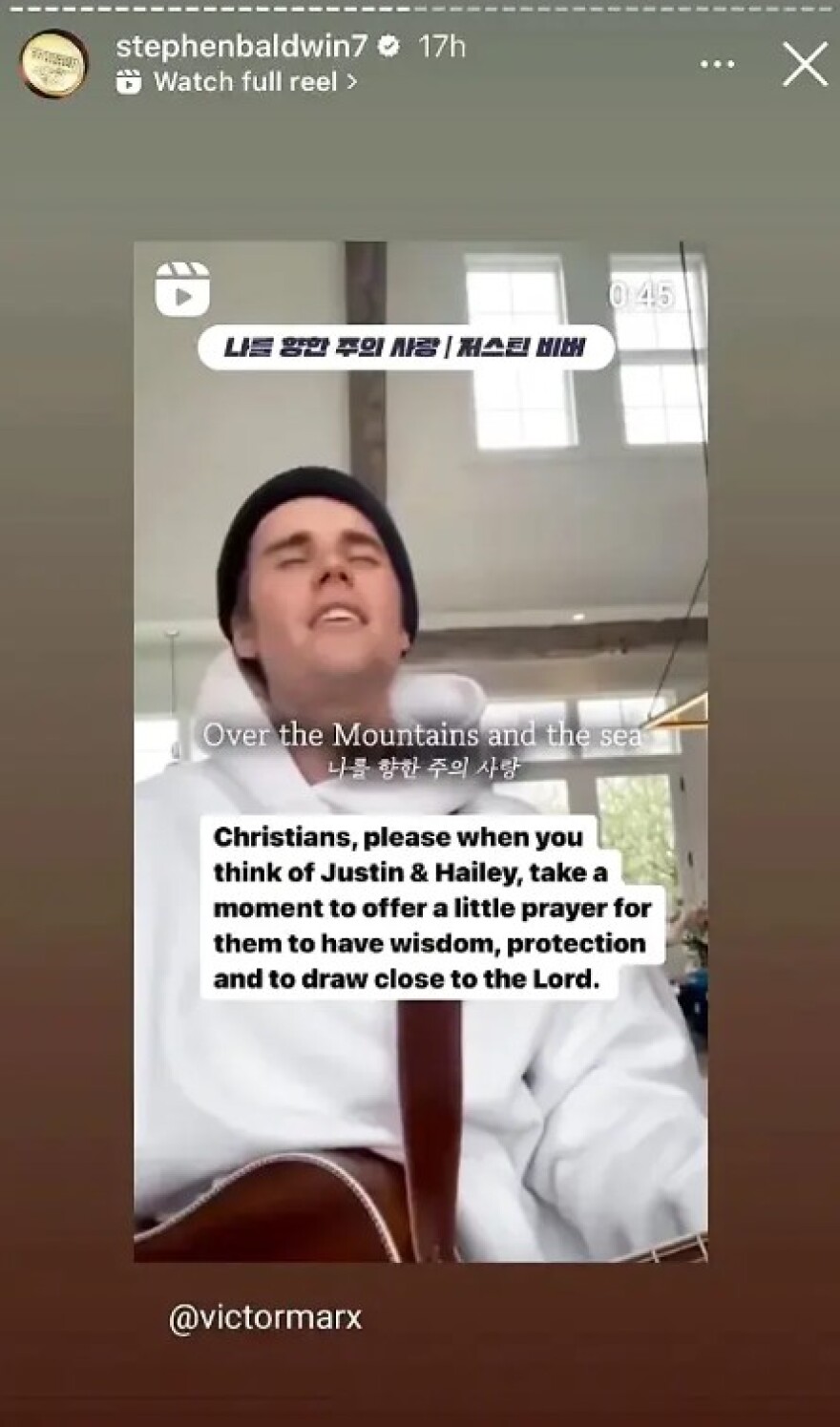 Στίβεν Μπάλντουιν: Ζήτησε από τον κόσμο να προσευχηθεί για την κόρη του Χέιλι και τον Τζάστιν Μπίμπερ 