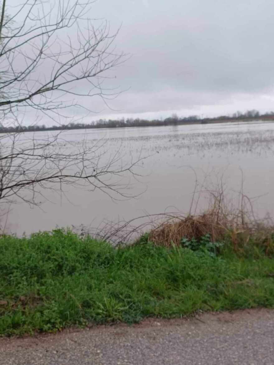 Τρίκαλα: Φούσκωσε επικίνδυνα ο Πηνειός - Καταστροφές από την κακοκαιρία στην Καλαμπάκα (βίντεο και φωτογραφίες)