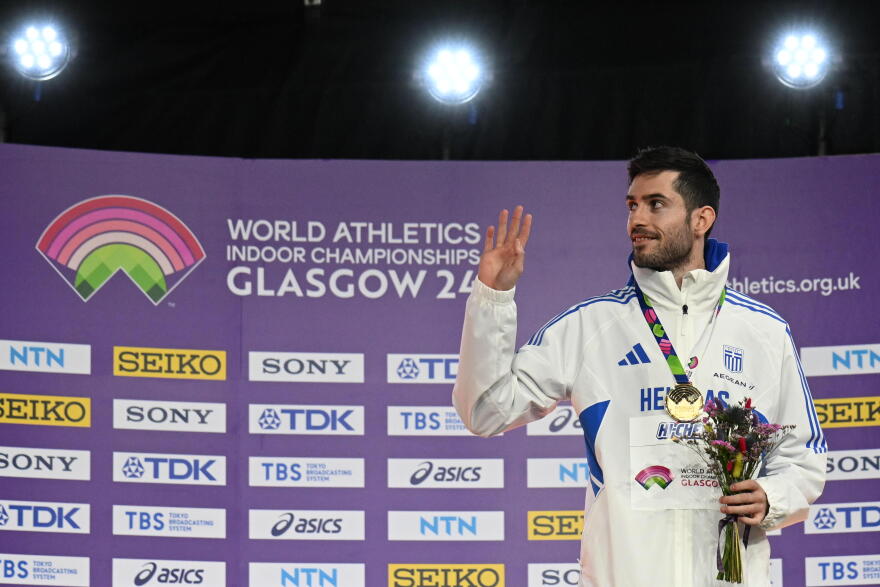 Μίλτος Τεντόγλου: Η απονομή του χρυσού μεταλλίου στον παγκόσμιο πρωταθλητή - Βίντεο, φωτογραφίες 