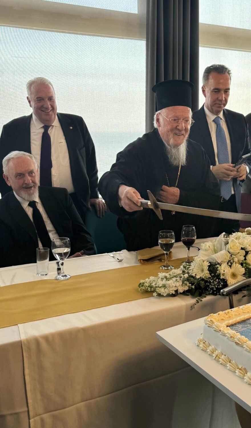 Σάκης Κεχαγιόγλου: Πήγε στην Κωνσταντινούπολη για τα γενέθλια του Οικουμενικού Πατριάρχη