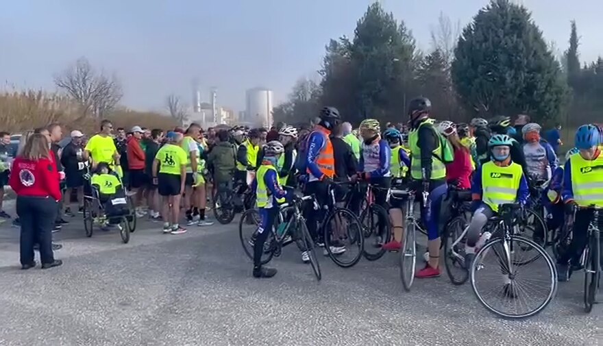 Λάρισα: Σε εξέλιξη ο 1ος Δρόμος Μνήμης για την τραγωδία των Τεμπών 