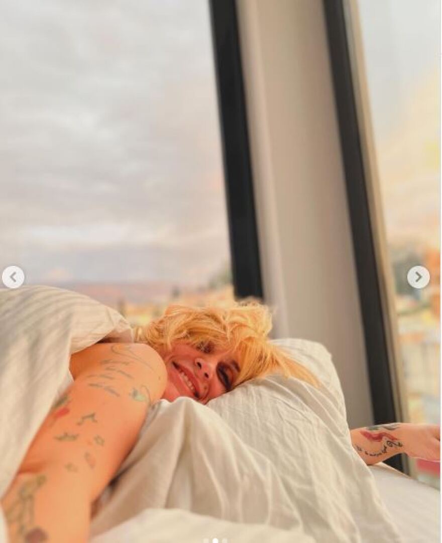 Ελεωνόρα Ζουγανέλη: Η «καλημέρα» που έστειλε από το κρεβάτι της - Δείτε φωτογραφίες