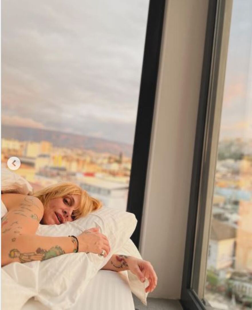 Ελεωνόρα Ζουγανέλη: Η «καλημέρα» που έστειλε από το κρεβάτι της - Δείτε φωτογραφίες