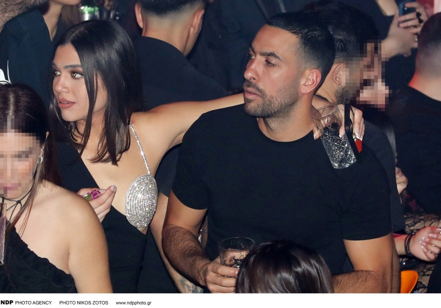 Η Μελίνα Νικολαΐδη διασκέδασε στα μπουζούκια με τον Αλέξανδρο Πολυχρονιάδη