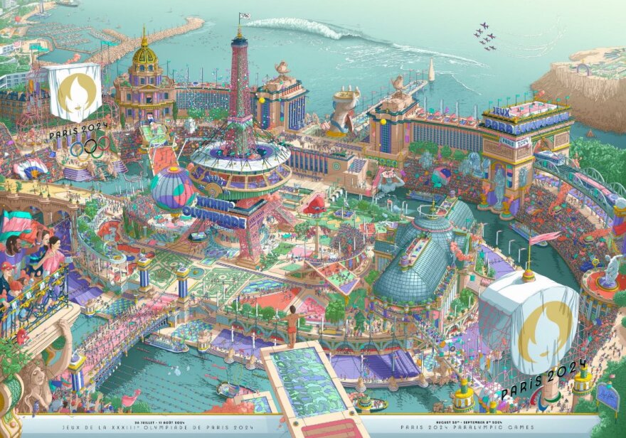 Σάλος στη Γαλλία: Εξαφάνισαν τη σημαία από τις επίσημες αφίσες των Ολυμπιακών Αγώνων, αντί για σταυρό έβαλαν… βέλος