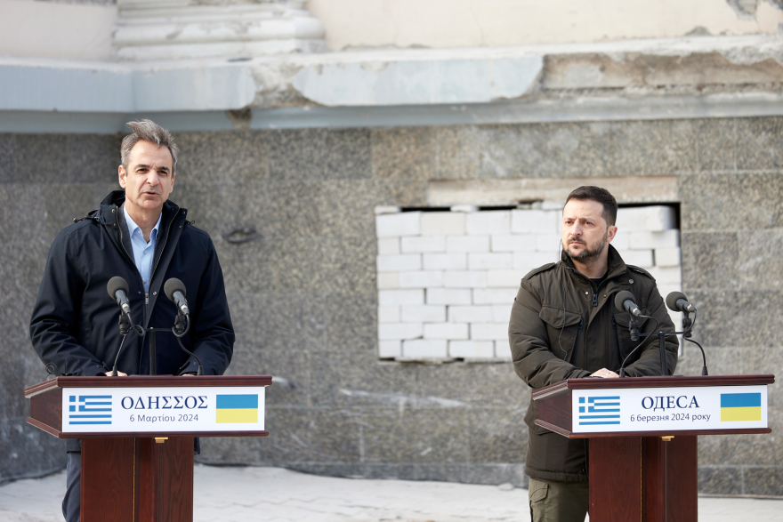 Οι 7 ώρες του Μητσοτάκη στην Οδησσό σε 62 φωτογραφίες - Συνάντηση με Ζελένσκι, επίσκεψη στο μουσείο Φιλικής Εταιρείας