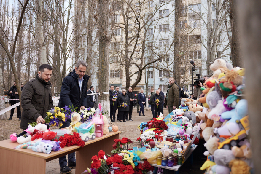 Οι 7 ώρες του Μητσοτάκη στην Οδησσό σε 62 φωτογραφίες - Συνάντηση με Ζελένσκι, επίσκεψη στο μουσείο Φιλικής Εταιρείας