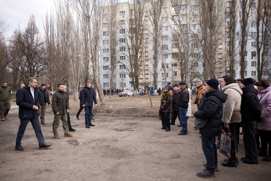 Οι 7 ώρες του Μητσοτάκη στην Οδησσό σε 62 φωτογραφίες - Συνάντηση με Ζελένσκι, επίσκεψη στο μουσείο Φιλικής Εταιρείας