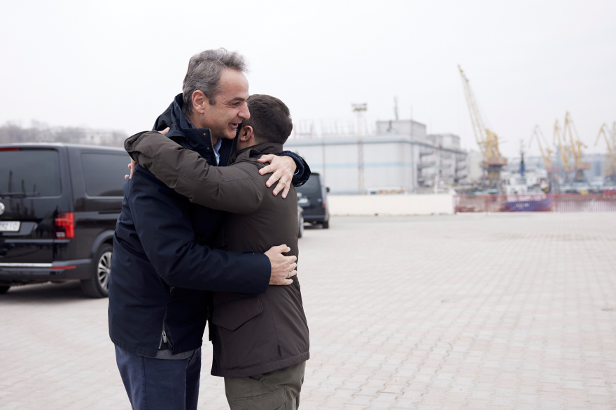 Οι 7 ώρες του Μητσοτάκη στην Οδησσό σε 62 φωτογραφίες - Συνάντηση με Ζελένσκι, επίσκεψη στο μουσείο Φιλικής Εταιρείας