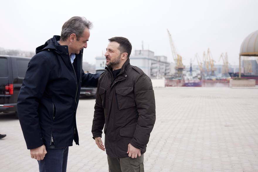 Οι 7 ώρες του Μητσοτάκη στην Οδησσό σε 62 φωτογραφίες - Συνάντηση με Ζελένσκι, επίσκεψη στο μουσείο Φιλικής Εταιρείας