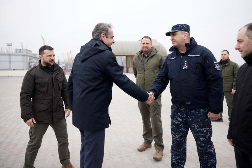 Οι 7 ώρες του Μητσοτάκη στην Οδησσό σε 62 φωτογραφίες - Συνάντηση με Ζελένσκι, επίσκεψη στο μουσείο Φιλικής Εταιρείας