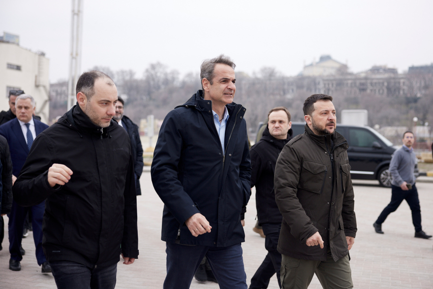 Οι 7 ώρες του Μητσοτάκη στην Οδησσό σε 62 φωτογραφίες - Συνάντηση με Ζελένσκι, επίσκεψη στο μουσείο Φιλικής Εταιρείας