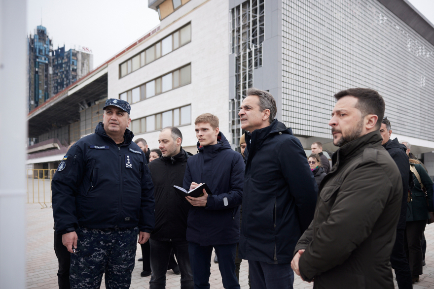 Οι 7 ώρες του Μητσοτάκη στην Οδησσό σε 62 φωτογραφίες - Συνάντηση με Ζελένσκι, επίσκεψη στο μουσείο Φιλικής Εταιρείας