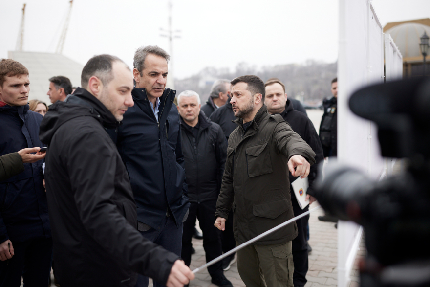 Οι 7 ώρες του Μητσοτάκη στην Οδησσό σε 62 φωτογραφίες - Συνάντηση με Ζελένσκι, επίσκεψη στο μουσείο Φιλικής Εταιρείας