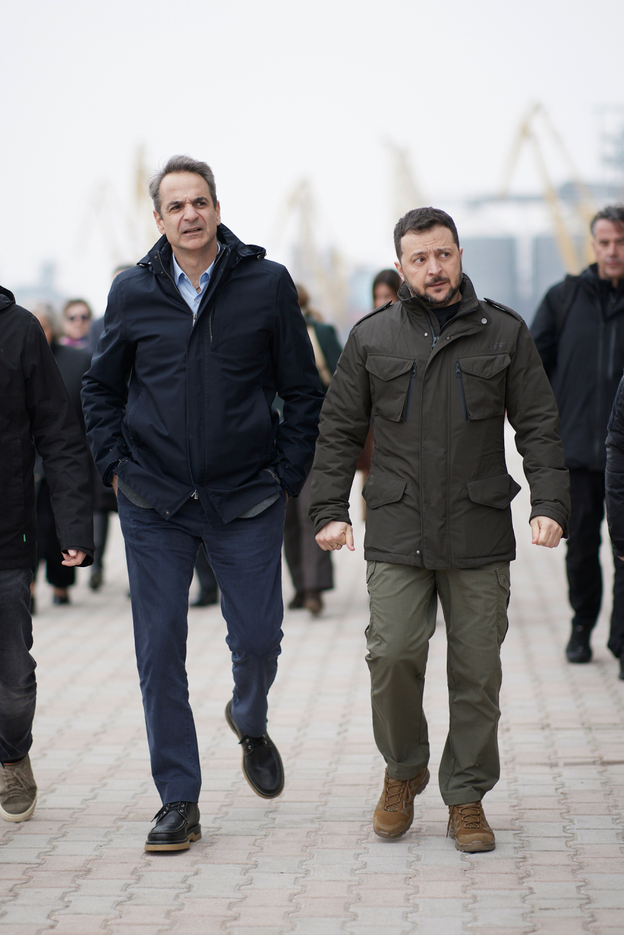 Οι 7 ώρες του Μητσοτάκη στην Οδησσό σε 62 φωτογραφίες - Συνάντηση με Ζελένσκι, επίσκεψη στο μουσείο Φιλικής Εταιρείας