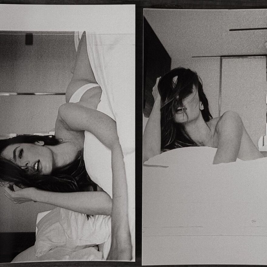 Αλεσάντρα Αμπρόσιο: Φόρεσε μόνο το εσώρουχό της και φωτογραφήθηκε σε ξενοδοχείο στο Παρίσι