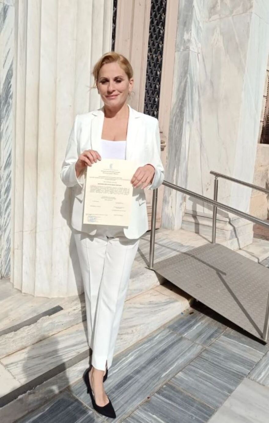 Θεοφανία Παπαθωμα: Τελείωσε το μεταπτυχιακό της στη Νομική Αθηνών - Δείτε βίντεο