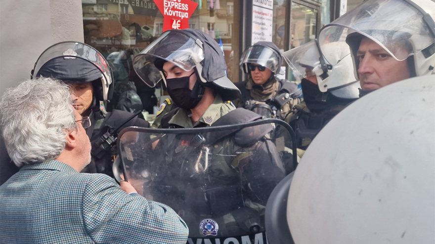 Θεσσαλονίκη: Πορεία φοιτητών κατά του νομοσχεδίου για τα μη κρατικά πανεπιστήμια - Βίντεο και φωτογραφίες