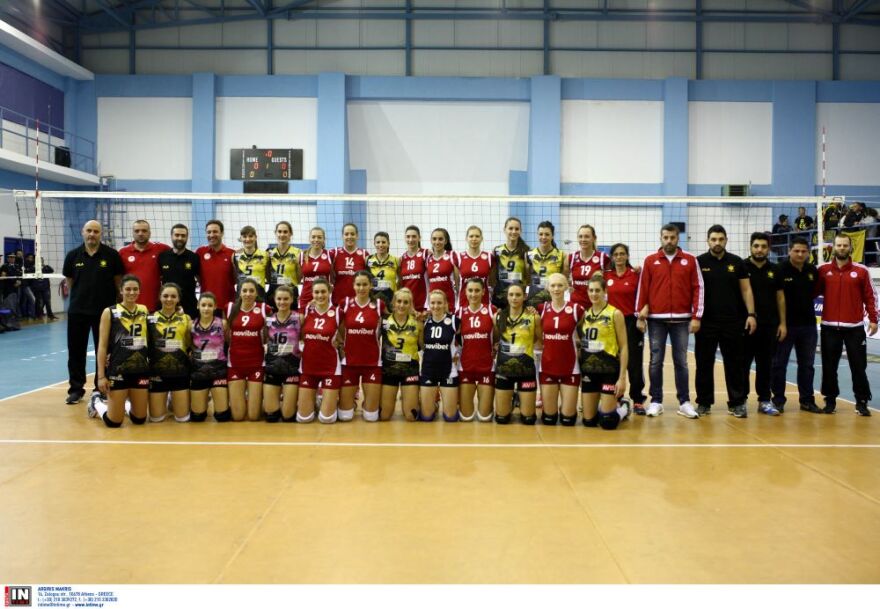 Final 4 Κυπέλλου Βόλεϊ Γυναικών: ΑΕΚ και Ολυμπιακός την Κυριακή (10/3) για την πρώτη κούπα της χρονιάς