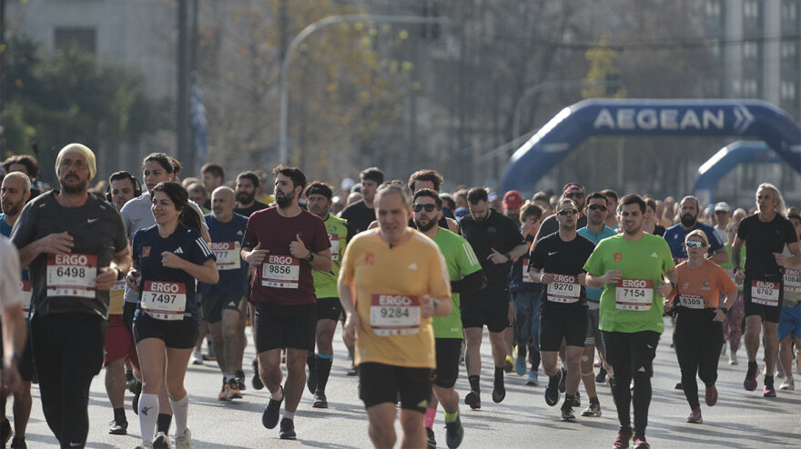 Διεθνής Ημιμαραθώνιος της Αθήνας: Σταμούλης και Μαρινάκου οι νικητές - Δείτε φωτογραφίες
