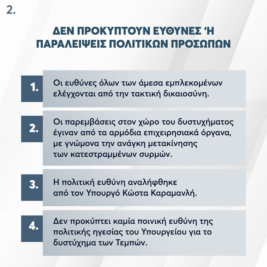 Τραγωδία στα Τέμπη: Ολόκληρα τα πορίσματα των κομμάτων - Αύριο συνεδριάζει για τελευταία φορά η Εξεταστική