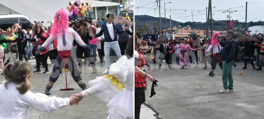 Κέρκυρα: Ομοφοβικό αμόκ σε καρναβάλι - Έβγαλαν καρνάβαλο «Κασσελάκη» με βαμμένα χείλια και γυναικεία εσώρουχα