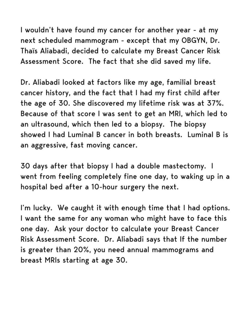 Η Ολίβια Μαν ανακοίνωσε ότι έχει καρκίνο: Έκανα τέσσερις χειρουργικές επεμβάσεις, δεν υπήρχε χρόνος να κλάψω