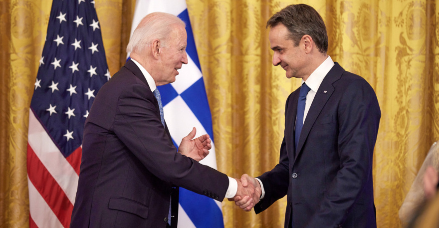 Υψηλής σημασίας για Ελλάδα και ΗΠΑ το ραντεβού Μητσοτάκη με Μπάιντεν στον Λευκό Οίκο