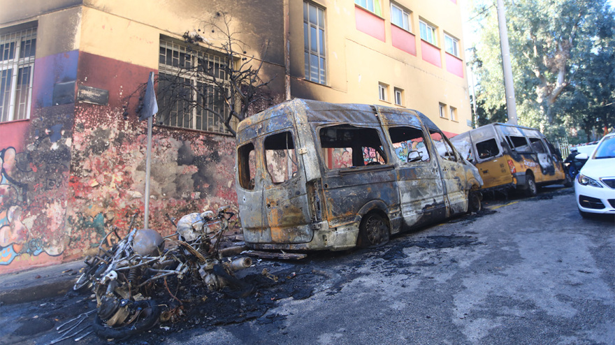 Ζωγράφου: «Θα μπορούσαν να υπάρξουν θύματα» - Μαρτυρία για τον εμπρησμό  μπροστά σε σχολείο με ορμητήριο την Πανεπιστημιούπολη