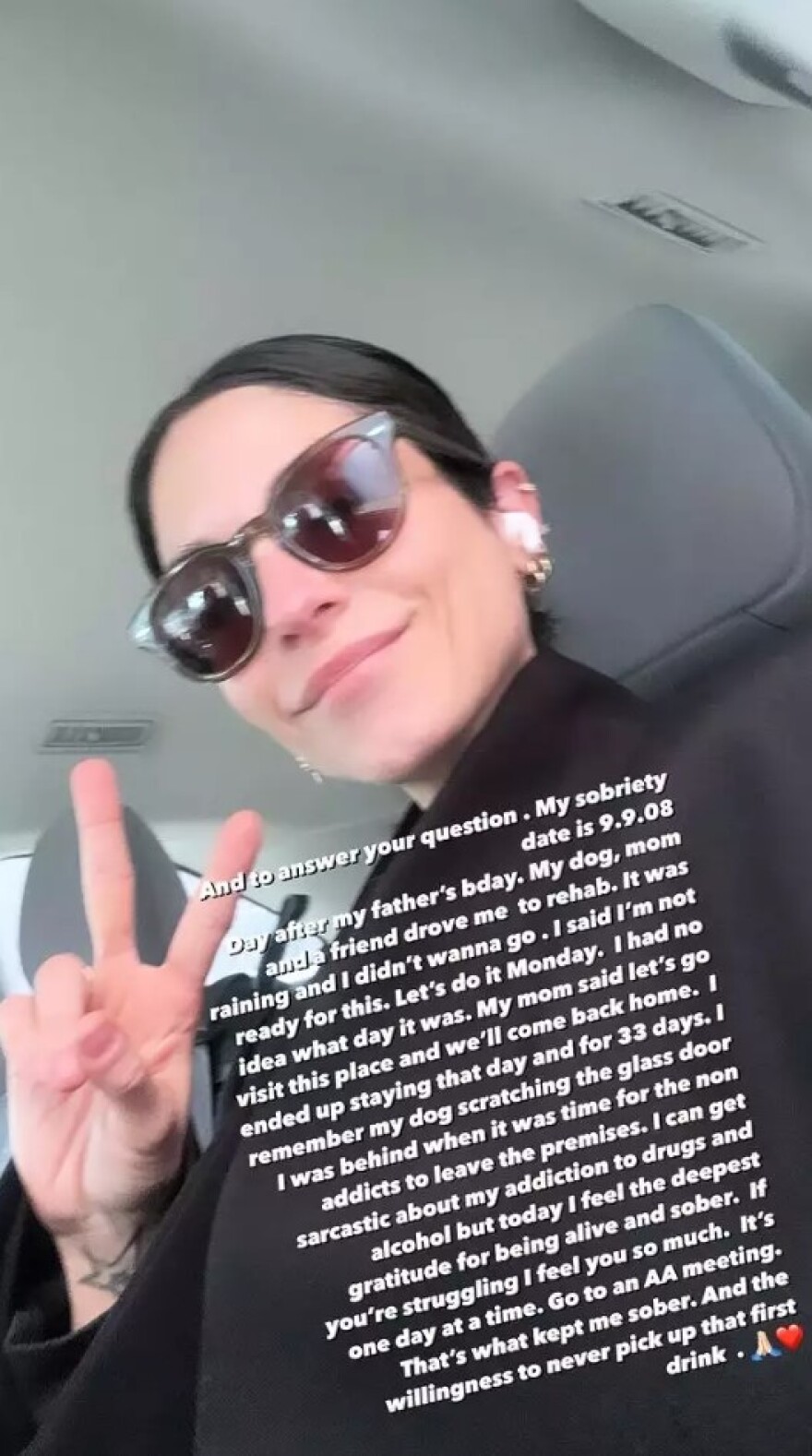 Σοφία Καρβέλα για την αποτοξίνωσή της: Νιώθω βαθιά ευγνωμοσύνη για το γεγονός ότι παρέμεινα ζωντανή 