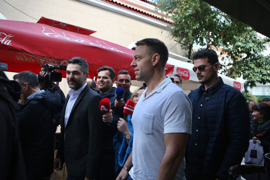 Στέφανος Κασσελάκης: Πέρασε την πύλη του στρατοπέδου νεοσυλλέκτων της Θήβας 