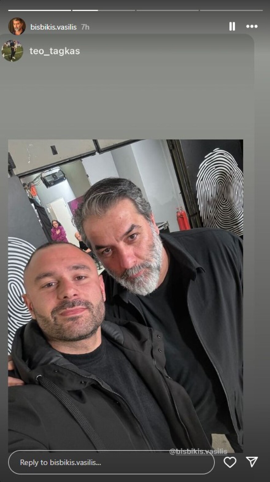 Βασίλης Μπισμπίκης: Η πρώτη δημόσια εμφάνιση μετά την περιπέτεια της υγείας του