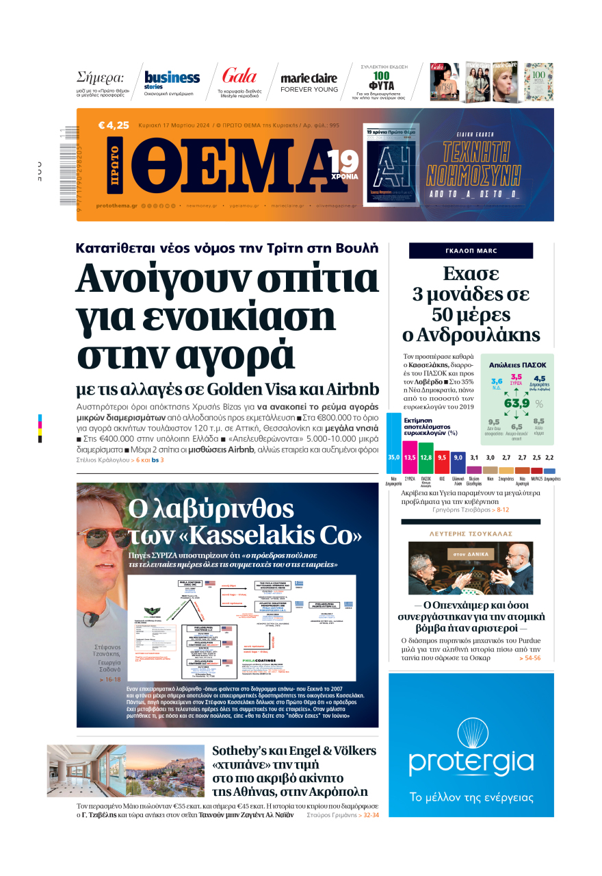 Σαφείς απαντήσεις για τις «περίεργες διαδρομές χρημάτων» του Κασσελάκη ζητούν πηγές της ΝΔ