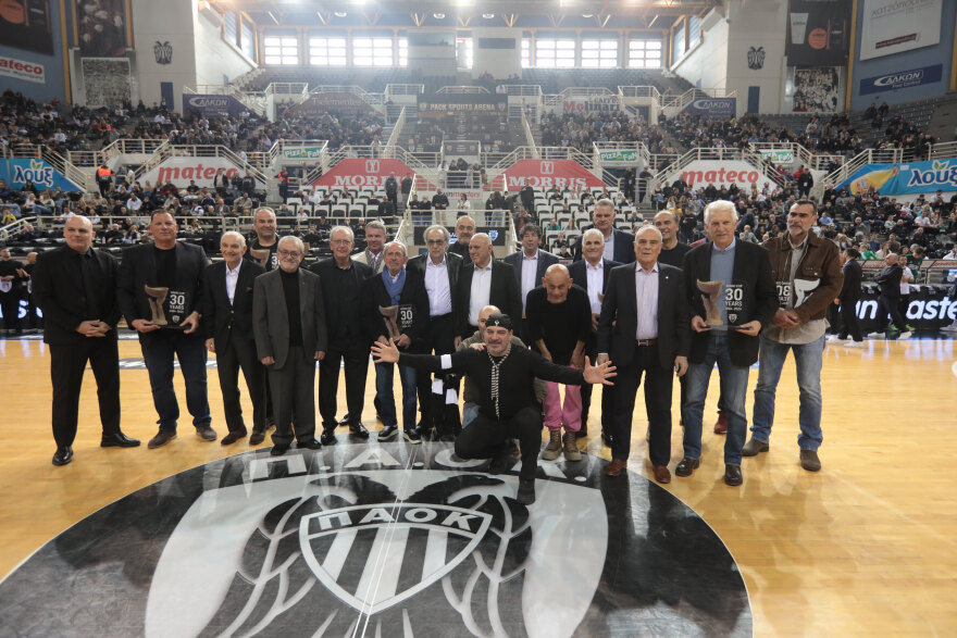 Συγκίνηση στο Παλατάκι - Ο ΠΑΟΚ τίμησε την ομάδα που κατέκτησε το Κύπελλο Κόρατς πριν από 30 χρόνια - Βίντεο, φωτογραφίες 