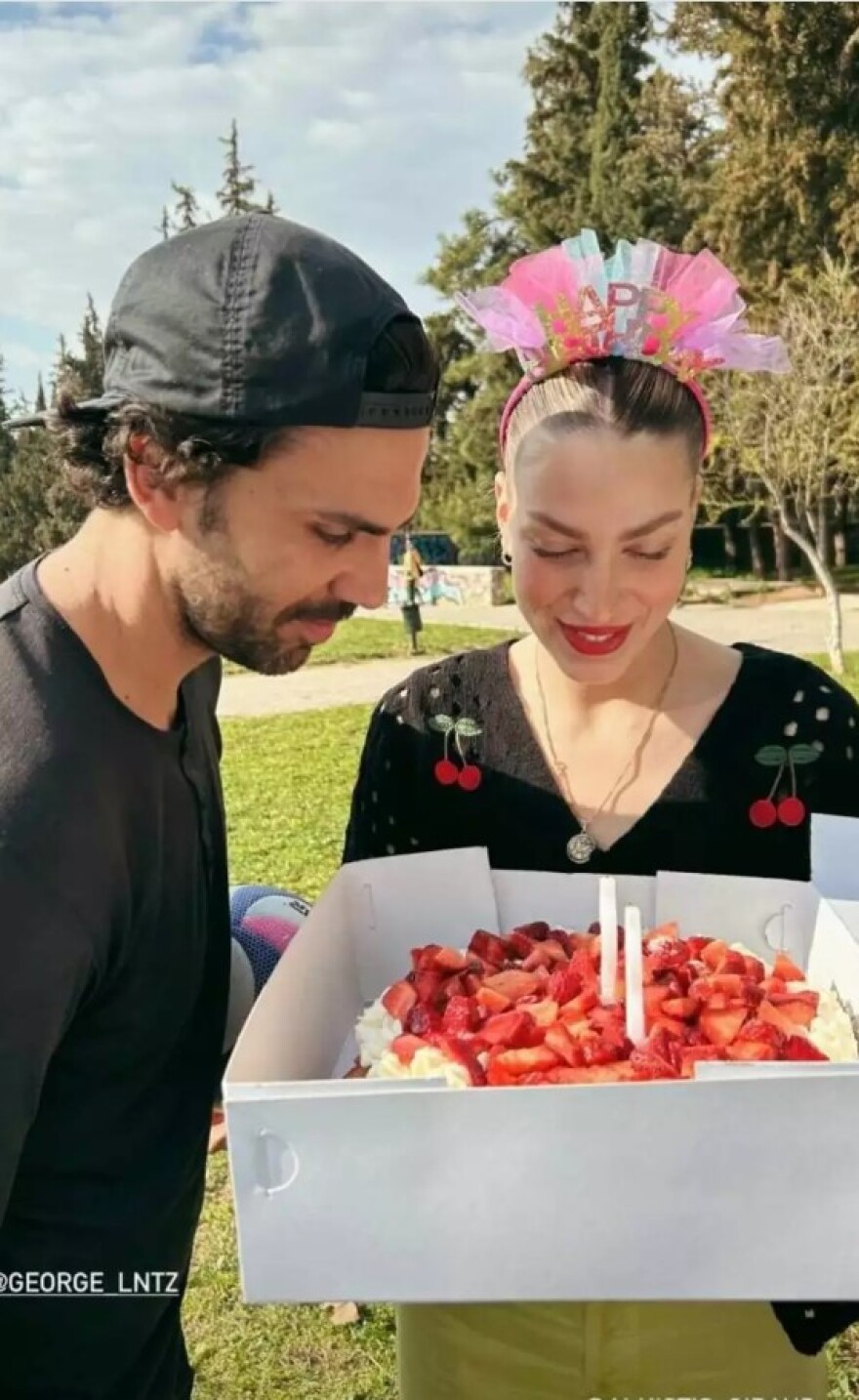 Άλκηστις Ζιρώ: Γιόρτασε τα γενέθλιά της με τον Γιώργο Λέντζα στο πλευρό της 