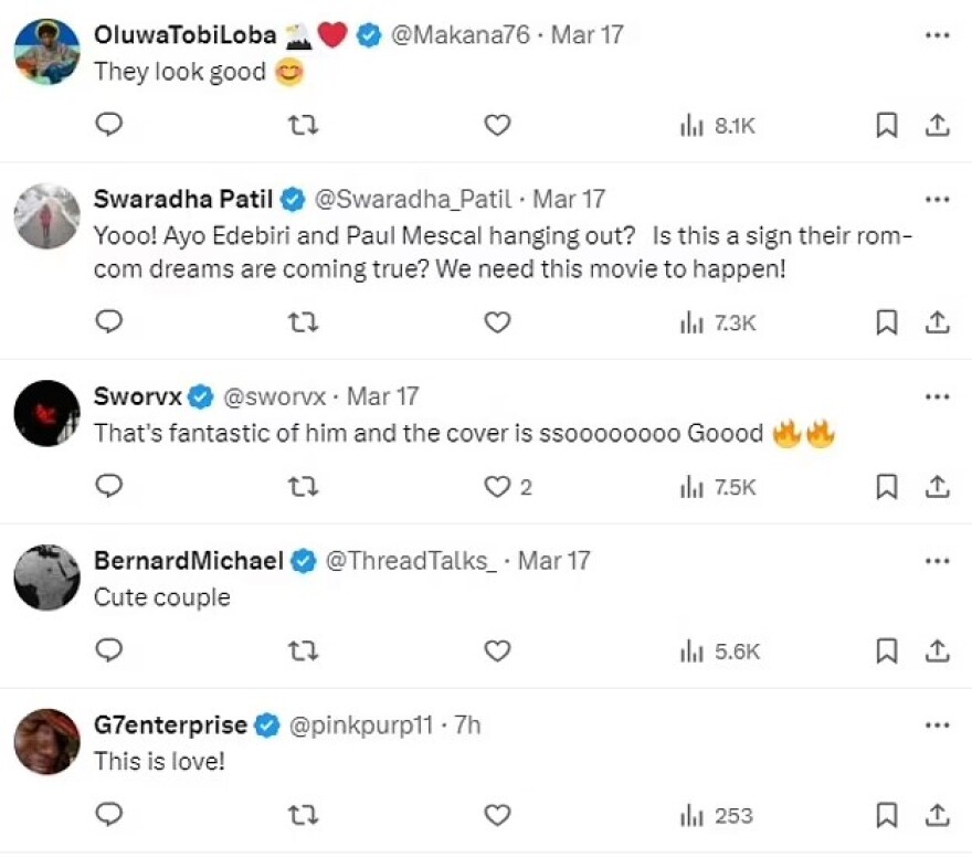 Πολ Μέσκαλ: Ανέβασε φωτογραφία με την ηθοποιό από το «Bear» - Οι θαυμαστές τους θέλουν μαζί 