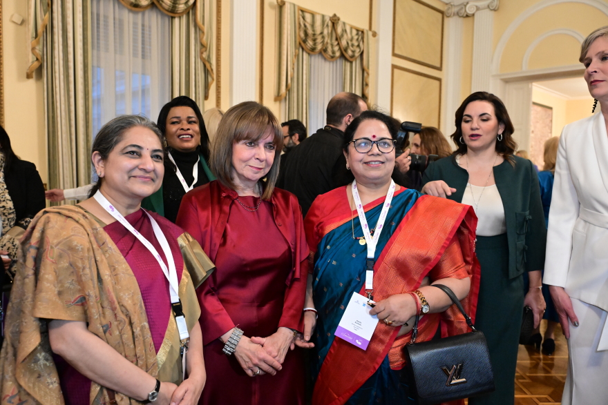 Women Political Leaders: Γυναίκες πολιτικοί από όλο τον κόσμο στο Προεδρικό Μέγαρο 