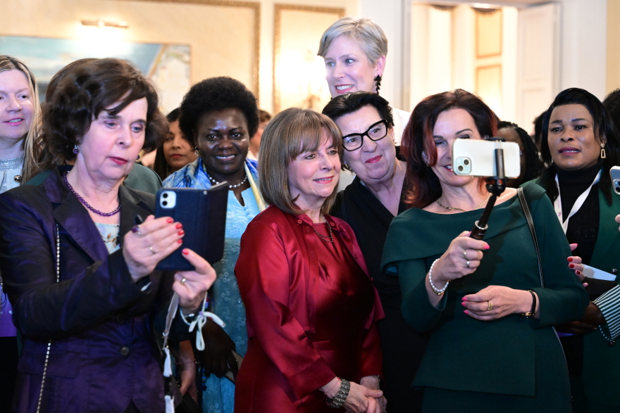 Women Political Leaders: Γυναίκες πολιτικοί από όλο τον κόσμο στο Προεδρικό Μέγαρο 